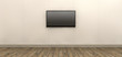 Photo: Tv Screen Mounted On Paper Wall Tv Screen Mounted On Paper Wall