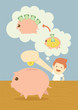 saving piggy bank