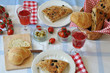 Italienischer Mittagstisch - Table Setting