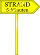 Illustration: hinweisschild hinweisschild