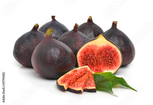 Photo: Group of fresh ripe figs Group of fresh ripe figs