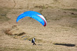 paraglider landing