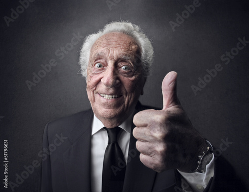 Photo: happy grandpa happy grandpa