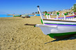 Pedregalejo Beach in Malaga, Spain