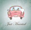 Vektor: Just Married Just Married