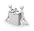 Illustration: Arm wrestling Arm wrestling