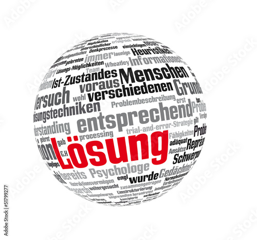 Illustration: Lösung Lösung
