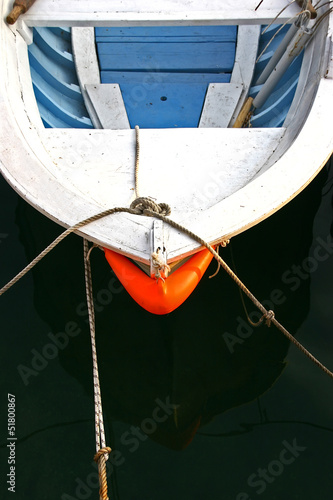 Photo: Small boat - detail Small boat - detail