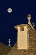 Alberobello - La luna nasce sui trulli