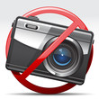 No Camera Sign