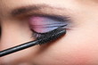 Photo: Makeup. Applying Mascara. Long Eyelashes Makeup. Applying Mascara. Long Eyelashes