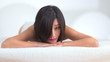Chinese woman at a spa