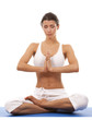 woman and yoga