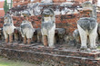 Lions statue