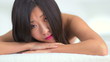 Chinese woman at a spa
