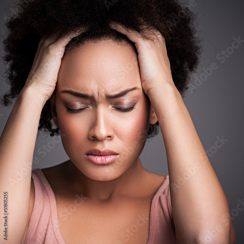 Photo: Woman with a Headache Woman with a Headache