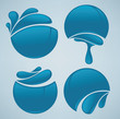 Vetor: vector collection of water ubble for your text vector collection of water ubble for your text