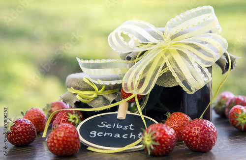 Photo: Erdbeermarmelade hausgemacht Erdbeermarmelade hausgemacht