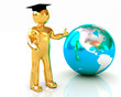 The world is opened for you. Education