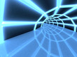 3D Tunnel, perspective view.