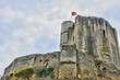 historical castle of Gisors in Normandie