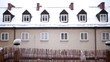 Snow covered house