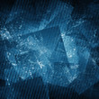 Grunge blue background