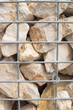Photo: Gabion retaining wall Gabion retaining wall