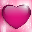 Happy Mother Day Heart Background