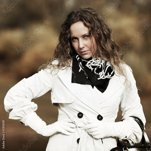 Photo: Woman in white Woman in white