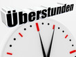 Illustration: Überstunden Überstunden