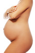 Pregnant woman belly