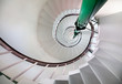 Spiral stairs in lighthouse