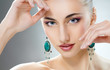 Photo: woman with jewelry woman with jewelry