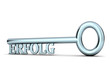 Photo: Schlüssel zum Erfog 3D silber Schlüssel zum Erfog 3D silber