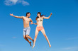 Photo: Happy Young Couple Together On The Beach Happy Young Couple Together On The Beach