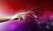 magical hands conceptual image