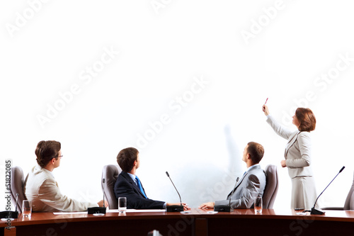 Photo: Business presentation Business presentation
