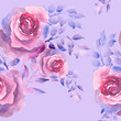 Roses Seamless Pattern