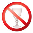 no alcohol sign