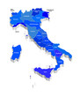 Vector: Vector map of Italy Vector map of Italy