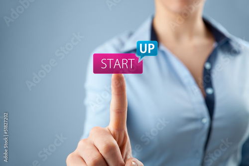 Photo: Startup business concept Startup business concept
