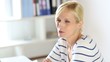 Cheerful office worker looking at camera