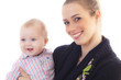Mutter mit Baby