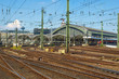Photo: Trains in station Trains in station