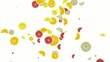Citrus Fruits shaping a heart