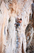 Photo: Rock climber on a cliff Rock climber on a cliff