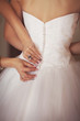 Bride in weddind dress