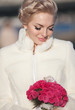 Beautiful Bride In Wedding Dre...