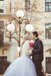 Bride And Groom At Wedding Day